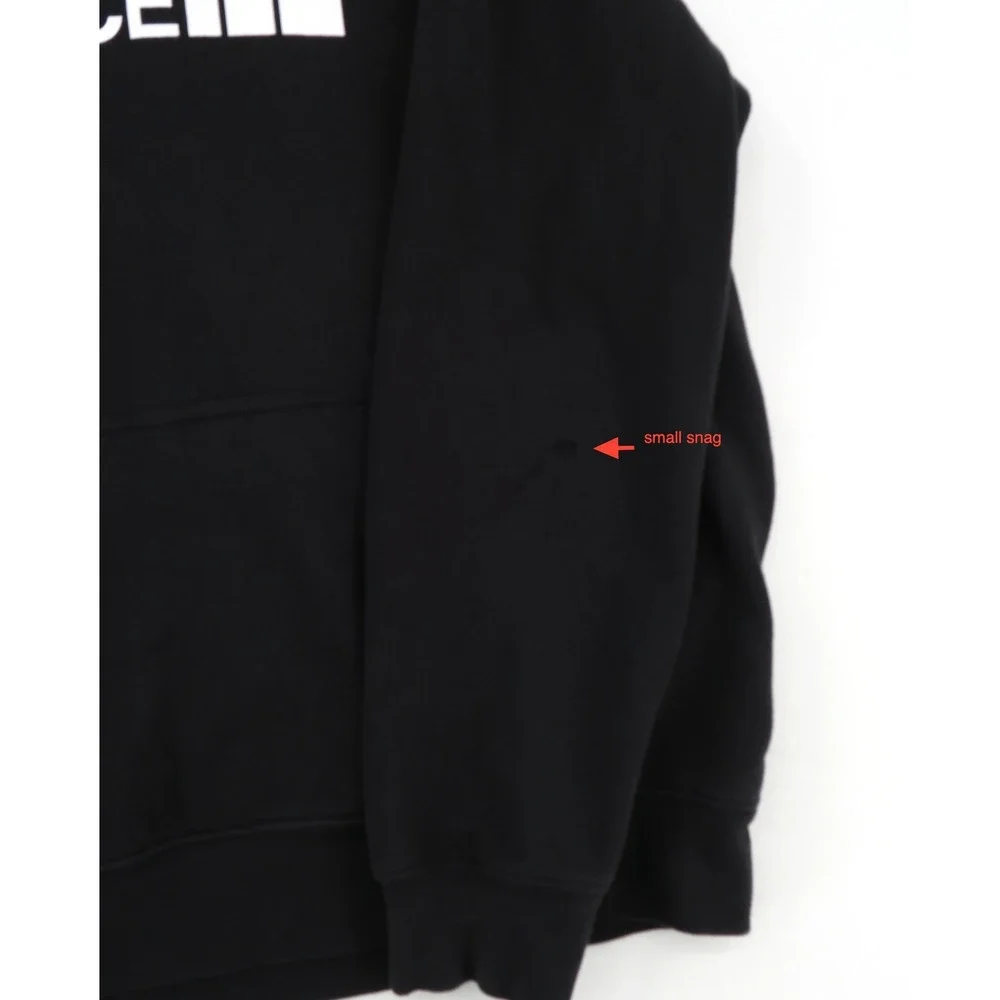 The North Face Mens Half Dome Logo Hoodie Black XL Pullover Sweatshirt NF0A4M4B
